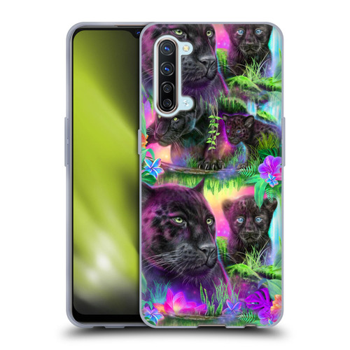 Sheena Pike Big Cats Daydream Panthers Soft Gel Case for OPPO Find X2 Lite 5G