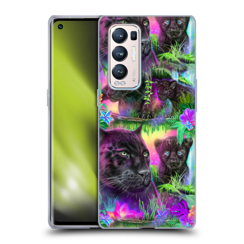 Sheena Pike Big Cats Daydream Panthers Soft Gel Case for OPPO Find X3 Neo / Reno5 Pro+ 5G