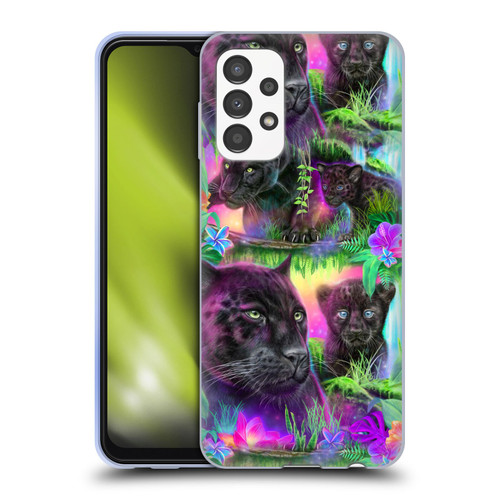 Sheena Pike Big Cats Daydream Panthers Soft Gel Case for Samsung Galaxy A13 (2022)