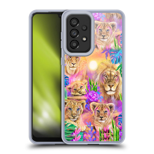 Sheena Pike Big Cats Daydream Lions And Cubs Soft Gel Case for Samsung Galaxy A33 5G (2022)