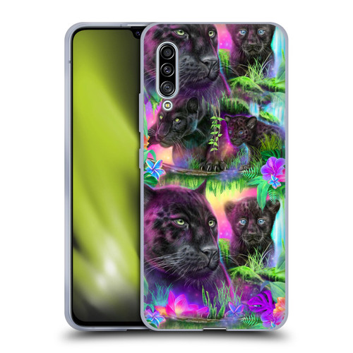 Sheena Pike Big Cats Daydream Panthers Soft Gel Case for Samsung Galaxy A90 5G (2019)