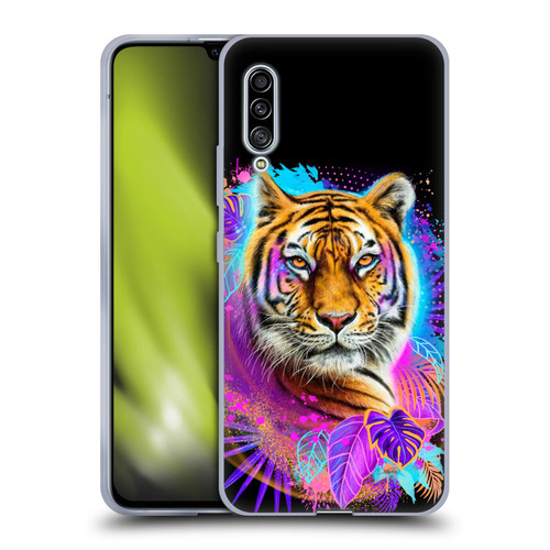Sheena Pike Big Cats Tiger Spirit Soft Gel Case for Samsung Galaxy A90 5G (2019)