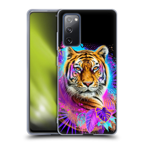 Sheena Pike Big Cats Tiger Spirit Soft Gel Case for Samsung Galaxy S20 FE / 5G
