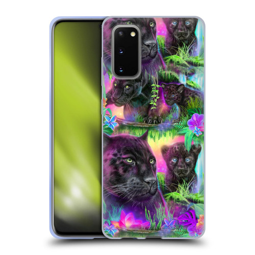 Sheena Pike Big Cats Daydream Panthers Soft Gel Case for Samsung Galaxy S20 / S20 5G
