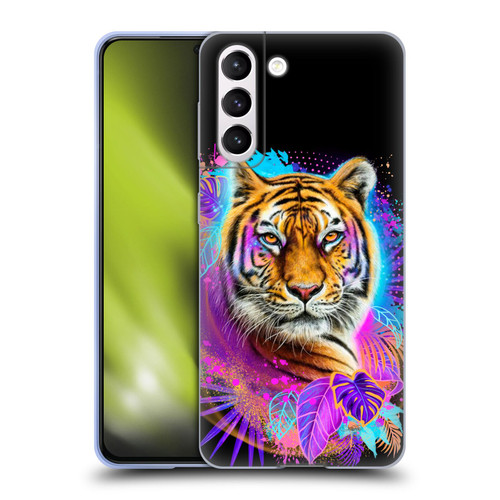 Sheena Pike Big Cats Tiger Spirit Soft Gel Case for Samsung Galaxy S21 5G