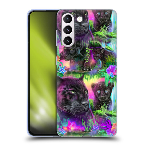 Sheena Pike Big Cats Daydream Panthers Soft Gel Case for Samsung Galaxy S21+ 5G