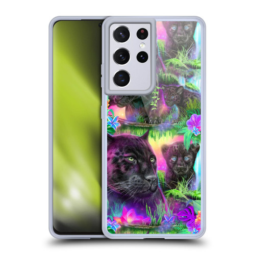 Sheena Pike Big Cats Daydream Panthers Soft Gel Case for Samsung Galaxy S21 Ultra 5G