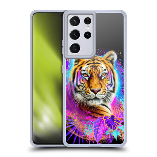 Sheena Pike Big Cats Tiger Spirit Soft Gel Case for Samsung Galaxy S21 Ultra 5G