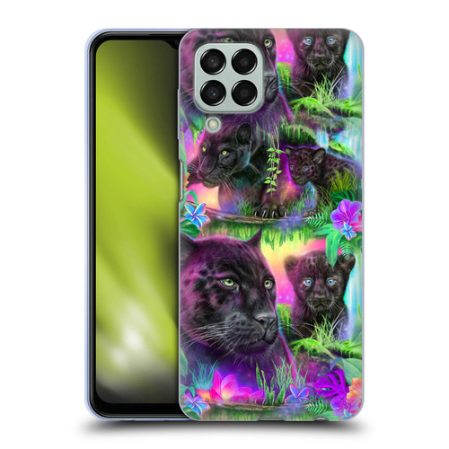 Sheena Pike Big Cats Daydream Panthers Soft Gel Case for Samsung Galaxy M33 (2022)