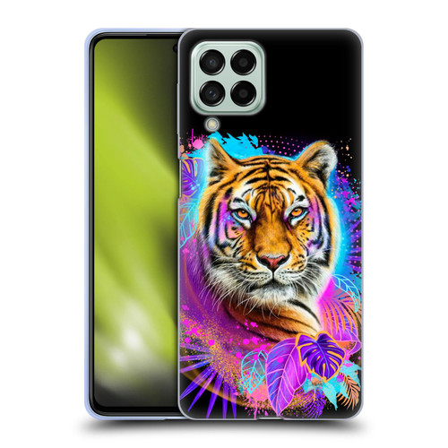 Sheena Pike Big Cats Tiger Spirit Soft Gel Case for Samsung Galaxy M53 (2022)