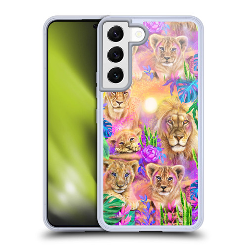 Sheena Pike Big Cats Daydream Lions And Cubs Soft Gel Case for Samsung Galaxy S22 5G