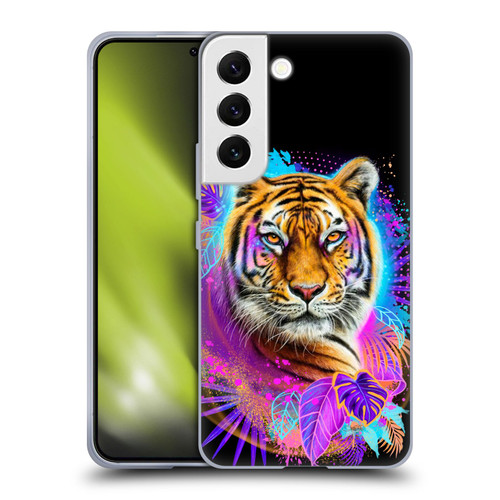 Sheena Pike Big Cats Tiger Spirit Soft Gel Case for Samsung Galaxy S22 5G
