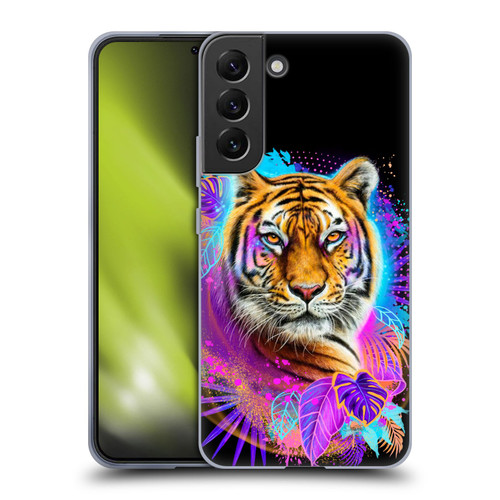 Sheena Pike Big Cats Tiger Spirit Soft Gel Case for Samsung Galaxy S22+ 5G