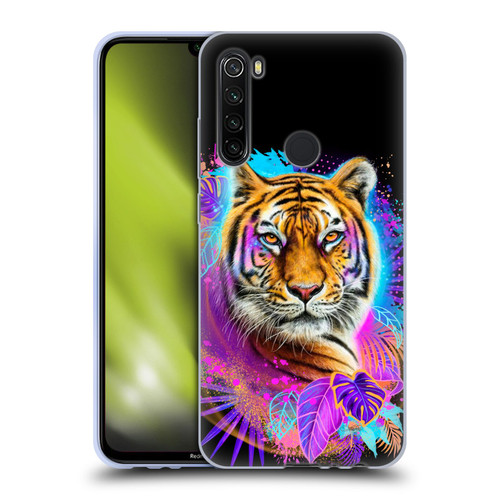 Sheena Pike Big Cats Tiger Spirit Soft Gel Case for Xiaomi Redmi Note 8T