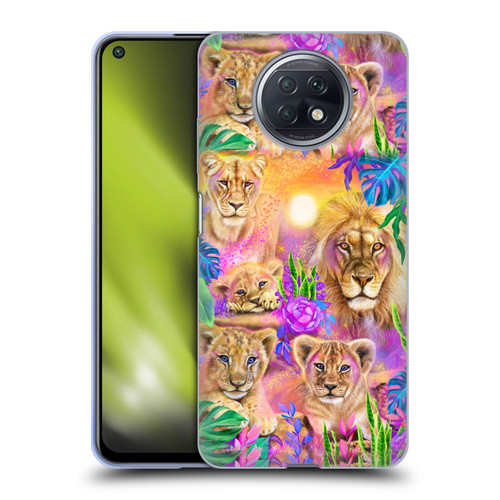 Sheena Pike Big Cats Daydream Lions And Cubs Soft Gel Case for Xiaomi Redmi Note 9T 5G