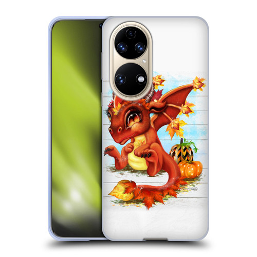 Sheena Pike Dragons Autumn Lil Dragonz Soft Gel Case for Huawei P50