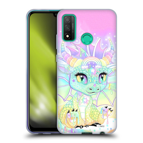 Sheena Pike Dragons Sweet Pastel Lil Dragonz Soft Gel Case for Huawei P Smart (2020)