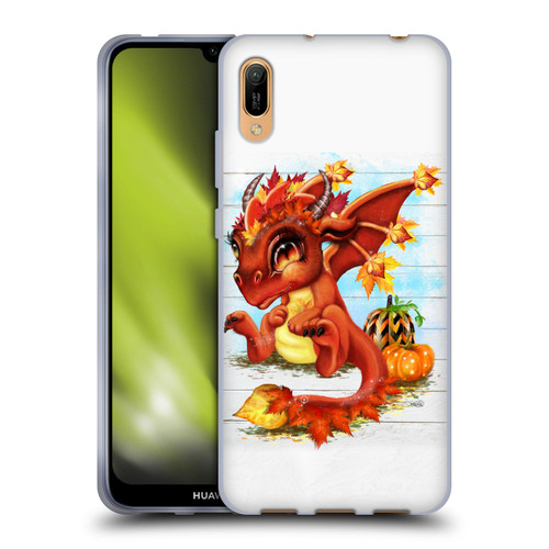Sheena Pike Dragons Autumn Lil Dragonz Soft Gel Case for Huawei Y6 Pro (2019)