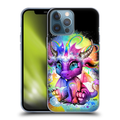 Sheena Pike Dragons Rainbow Lil Dragonz Soft Gel Case for Apple iPhone 13 Pro Max