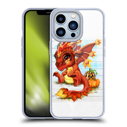 Sheena Pike Dragons Autumn Lil Dragonz Soft Gel Case for Apple iPhone 13 Pro