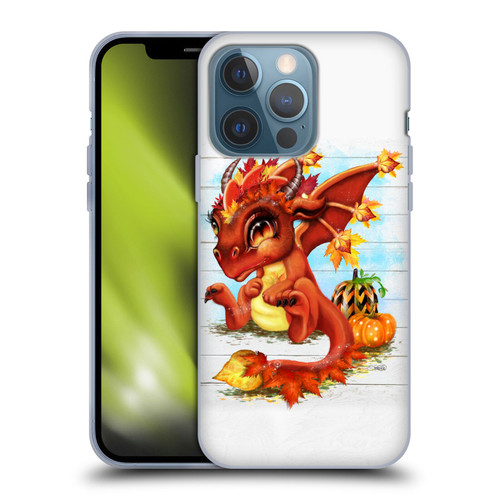 Sheena Pike Dragons Autumn Lil Dragonz Soft Gel Case for Apple iPhone 13 Pro
