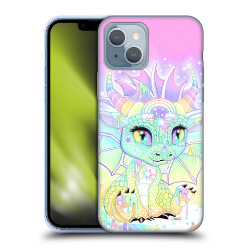 Sheena Pike Dragons Sweet Pastel Lil Dragonz Soft Gel Case for Apple iPhone 14