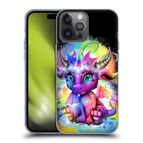 Sheena Pike Dragons Rainbow Lil Dragonz Soft Gel Case for Apple iPhone 14 Pro Max