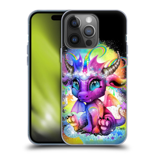 Sheena Pike Dragons Rainbow Lil Dragonz Soft Gel Case for Apple iPhone 14 Pro