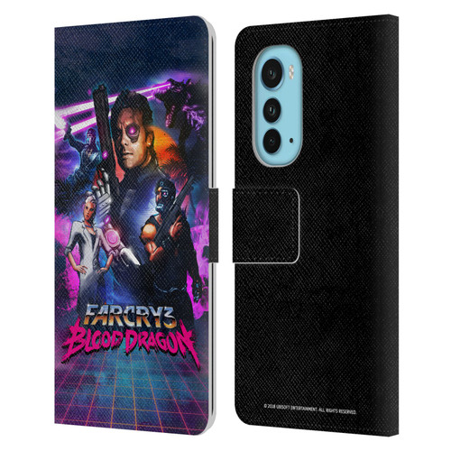 Far Cry 3 Blood Dragon Key Art Cover Leather Book Wallet Case Cover For Motorola Edge (2022)