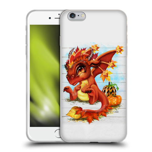 Sheena Pike Dragons Autumn Lil Dragonz Soft Gel Case for Apple iPhone 6 Plus / iPhone 6s Plus