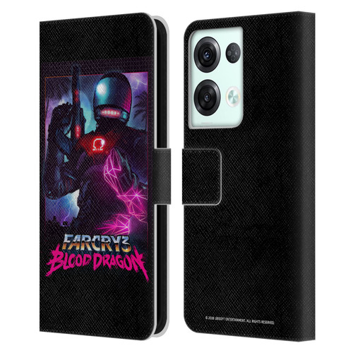 Far Cry 3 Blood Dragon Key Art Omega Leather Book Wallet Case Cover For OPPO Reno8 Pro