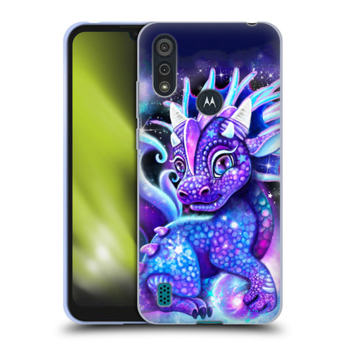Sheena Pike Dragons Galaxy Lil Dragonz Soft Gel Case for Motorola Moto E6s (2020)
