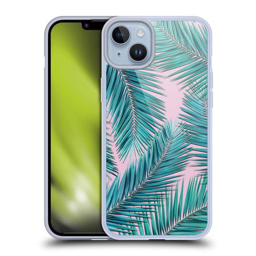 Mark Ashkenazi Banana Life Palm Tree Soft Gel Case for Apple iPhone 14 Plus