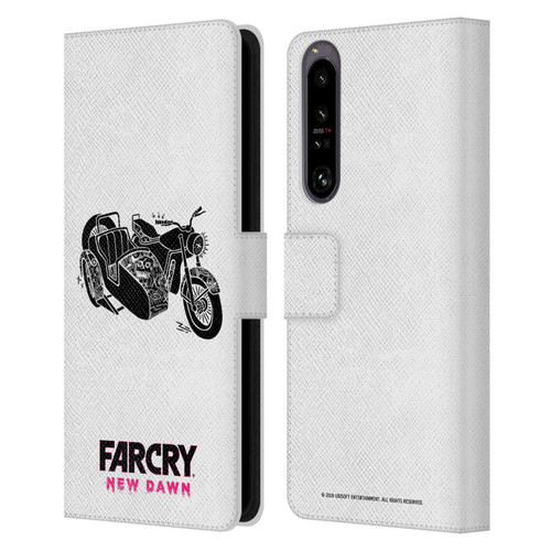 Far Cry New Dawn Graphic Images Sidecar Leather Book Wallet Case Cover For Sony Xperia 1 IV