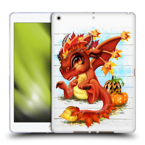 Sheena Pike Dragons Autumn Lil Dragonz Soft Gel Case for Apple iPad 10.2 2019/2020/2021
