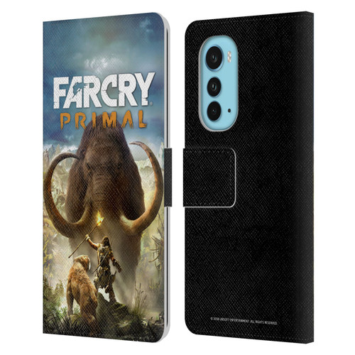 Far Cry Primal Key Art Pack Shot Leather Book Wallet Case Cover For Motorola Edge (2022)