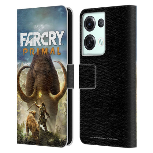 Far Cry Primal Key Art Pack Shot Leather Book Wallet Case Cover For OPPO Reno8 Pro