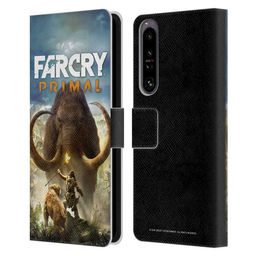 Far Cry Primal Key Art Pack Shot Leather Book Wallet Case Cover For Sony Xperia 1 IV