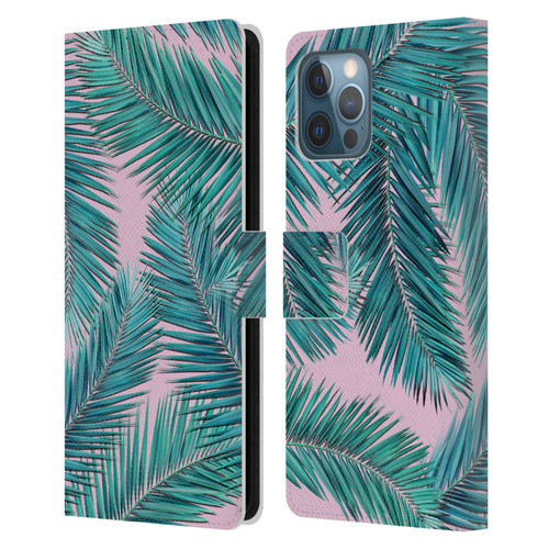 Mark Ashkenazi Banana Life Palm Tree Leather Book Wallet Case Cover For Apple iPhone 12 Pro Max