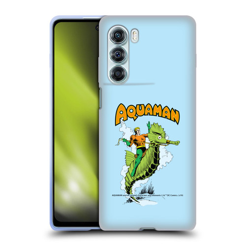 Aquaman DC Comics Fast Fashion Storm Soft Gel Case for Motorola Edge S30 / Moto G200 5G