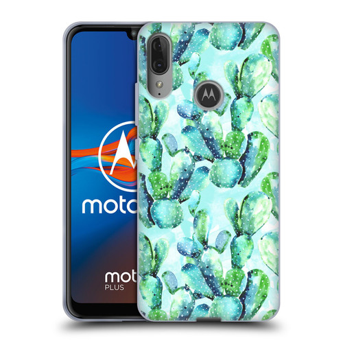 Mark Ashkenazi Banana Life Cactus Soft Gel Case for Motorola Moto E6 Plus