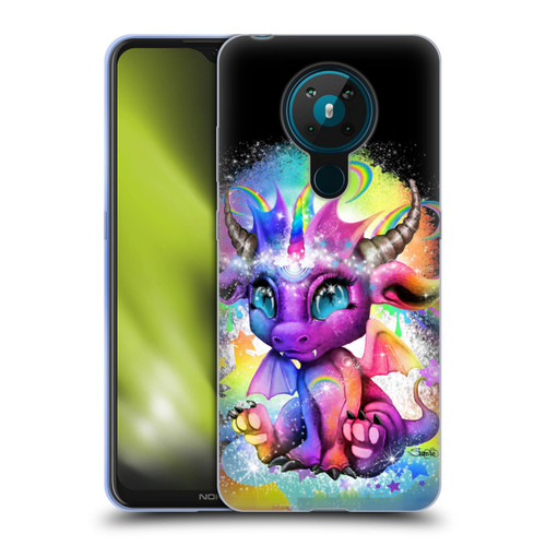 Sheena Pike Dragons Rainbow Lil Dragonz Soft Gel Case for Nokia 5.3