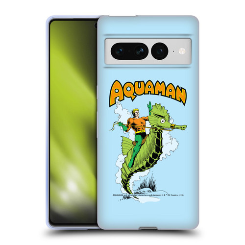 Aquaman DC Comics Fast Fashion Storm Soft Gel Case for Google Pixel 7 Pro