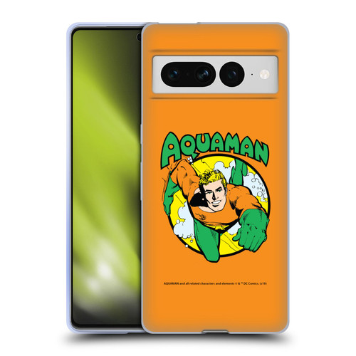 Aquaman DC Comics Fast Fashion Swim 2 Soft Gel Case for Google Pixel 7 Pro