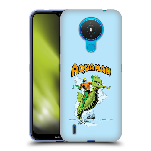Aquaman DC Comics Fast Fashion Storm Soft Gel Case for Nokia 1.4