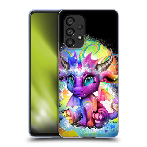 Sheena Pike Dragons Rainbow Lil Dragonz Soft Gel Case for Samsung Galaxy A53 5G (2022)
