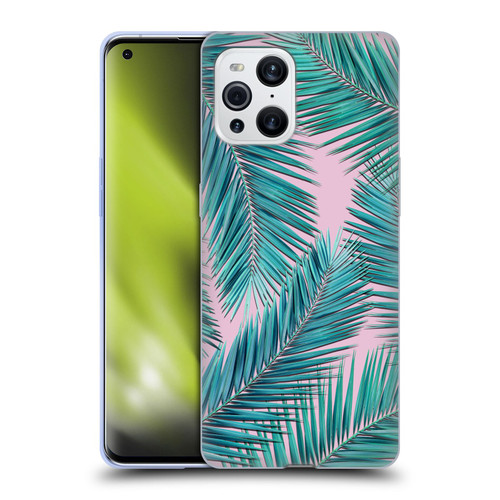 Mark Ashkenazi Banana Life Palm Tree Soft Gel Case for OPPO Find X3 / Pro