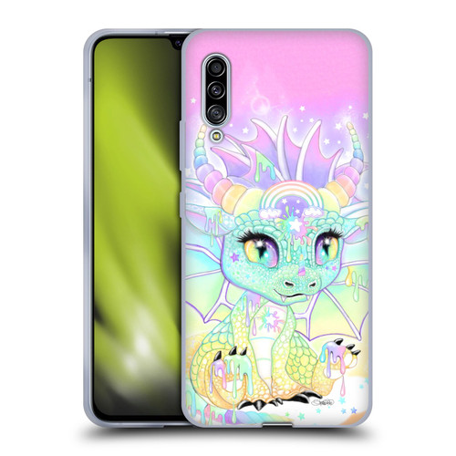 Sheena Pike Dragons Sweet Pastel Lil Dragonz Soft Gel Case for Samsung Galaxy A90 5G (2019)