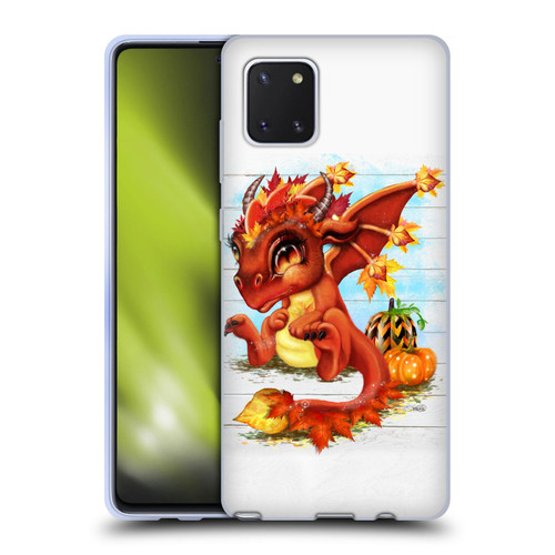 Sheena Pike Dragons Autumn Lil Dragonz Soft Gel Case for Samsung Galaxy Note10 Lite