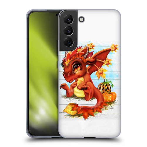 Sheena Pike Dragons Autumn Lil Dragonz Soft Gel Case for Samsung Galaxy S22+ 5G